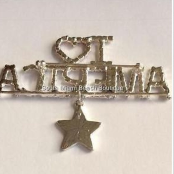 Silver Patriotic USA Flag Pin Brooch American US - Picture 6 of 8